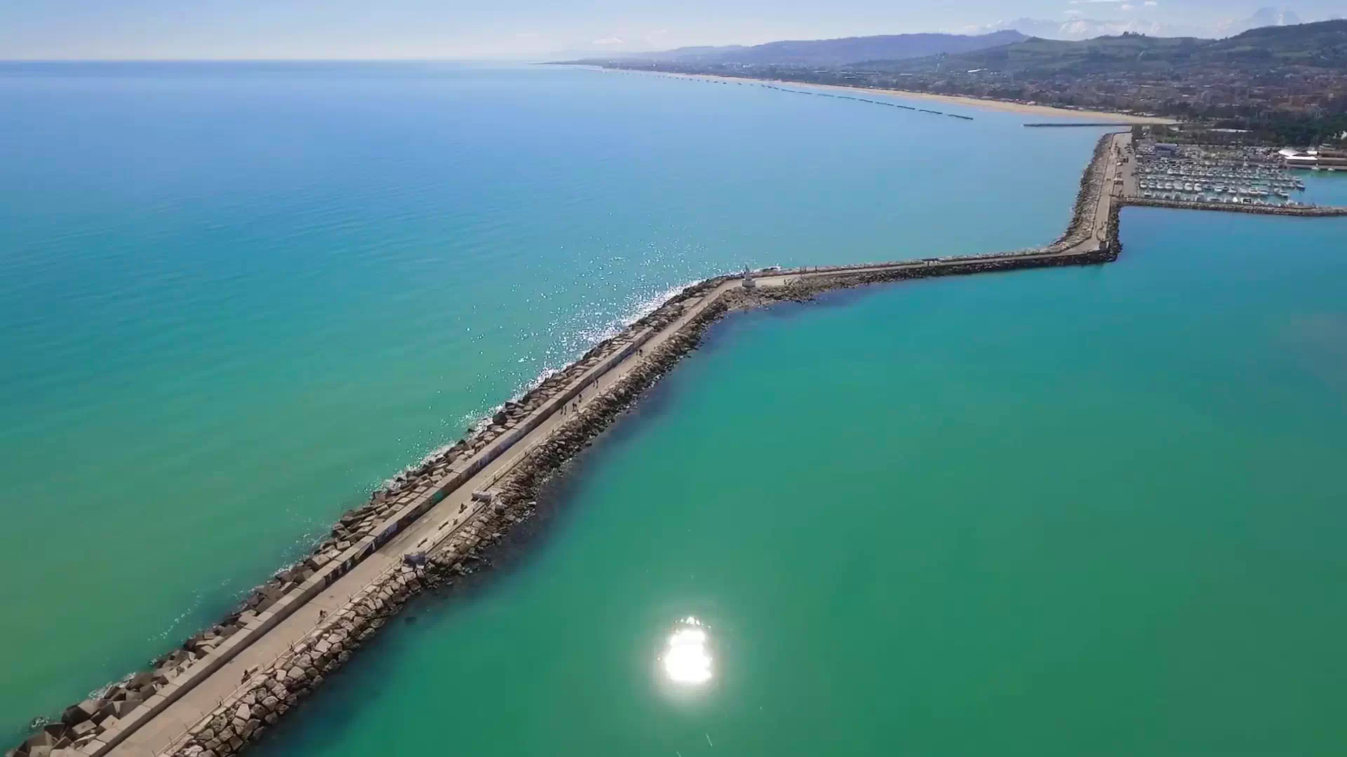 La Passeggiata del Molo Sud di San Benedetto del Tronto