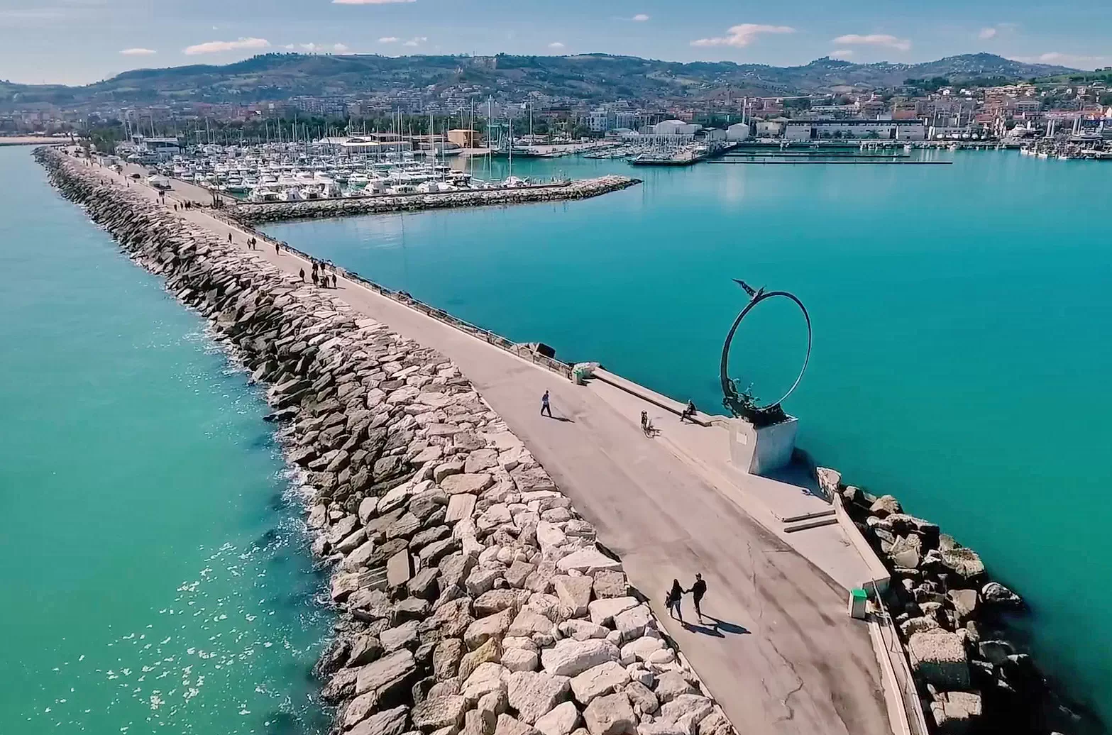 La Passeggiata del Molo Sud di San Benedetto del Tronto