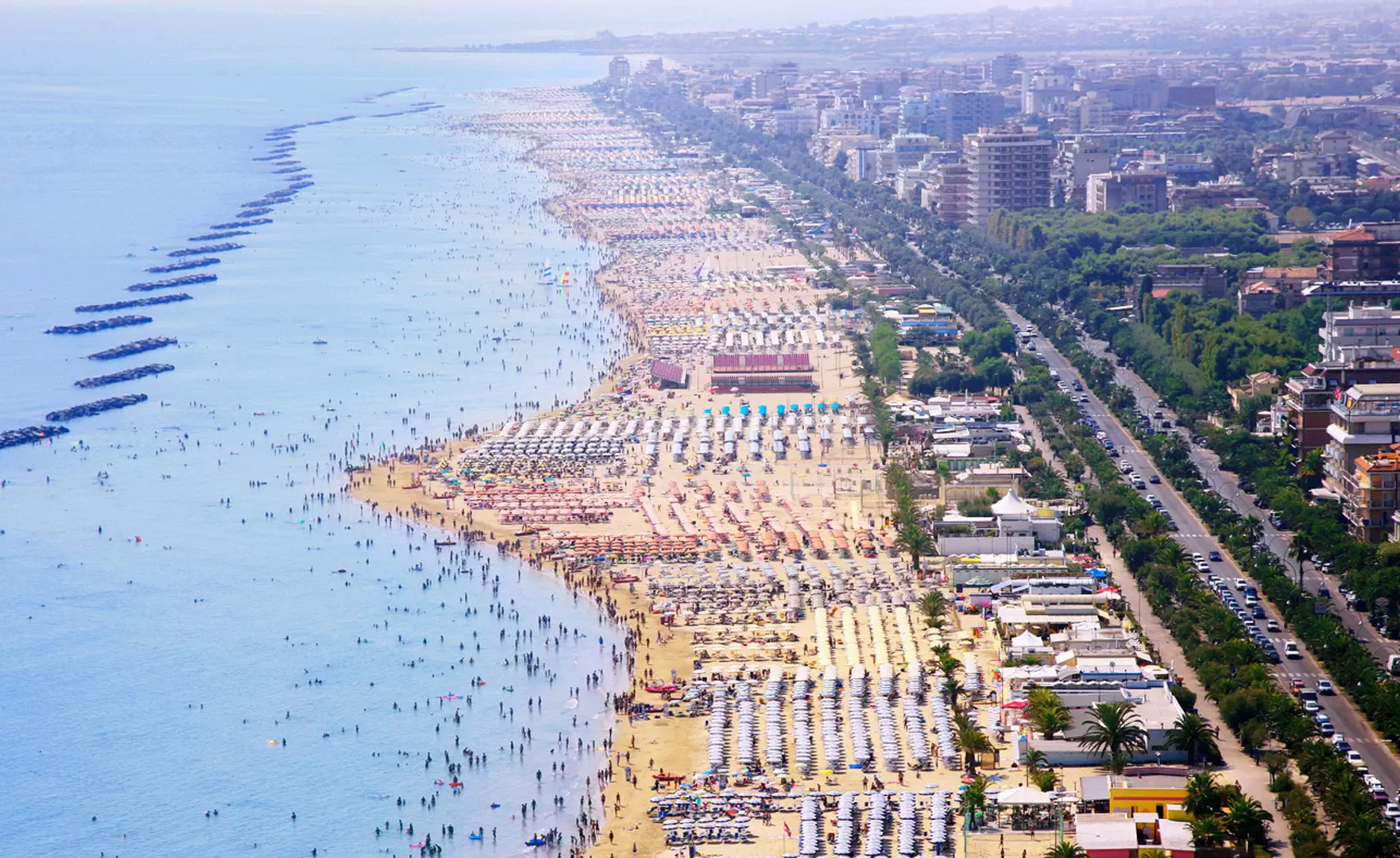 Panoramica del Lungomare di San Benedetto del Tronto